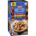 H-E-B Instant Oatmeal Variety Pack, 18 ct