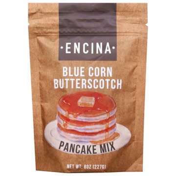 Encina Blue Corn Butterscotch Pancake Mix, 8 oz