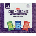 H-E-B Chicharrones Fried Pork Rinds - Variety Pack, 15 ct