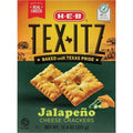 H-E-B Tex-Itz Jalapeño Cheese Crackers, 12.4 oz