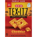 H-E-B Tex-itz Cheddar Crackers - Family Size, 21 oz
