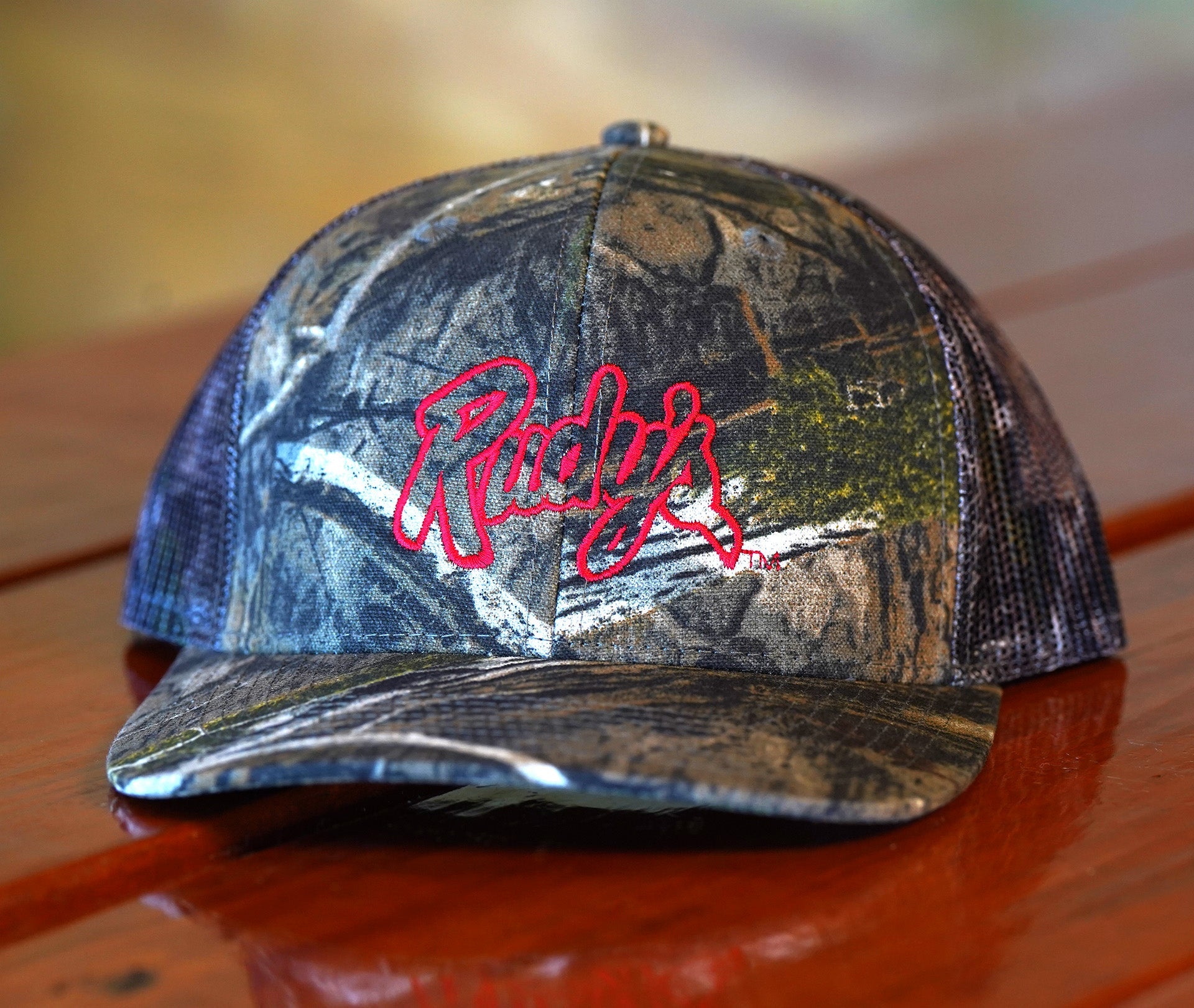 Camo Mesh Back Trucker Cap
